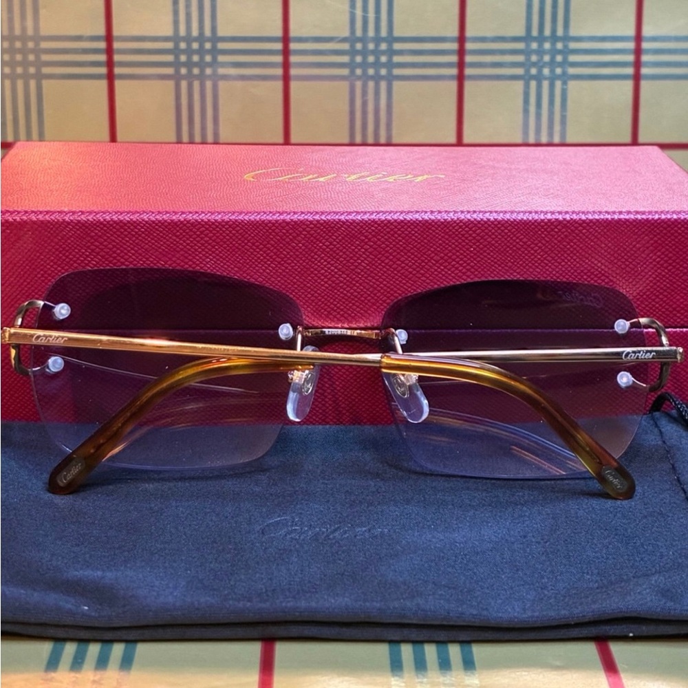 Cartier Unisex Big C Sunglasses - Picture 5 of 6